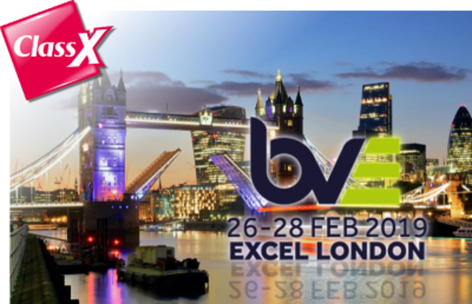 ClassX again at BVE in London!